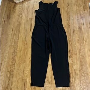 Athleta Black Brooklyn Jumpsuit Sz 12